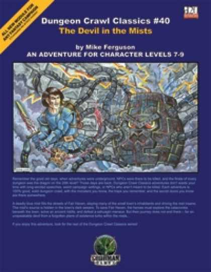 Role Playing Games - Dungeon Crawl Classics #40: Devil in the Mists