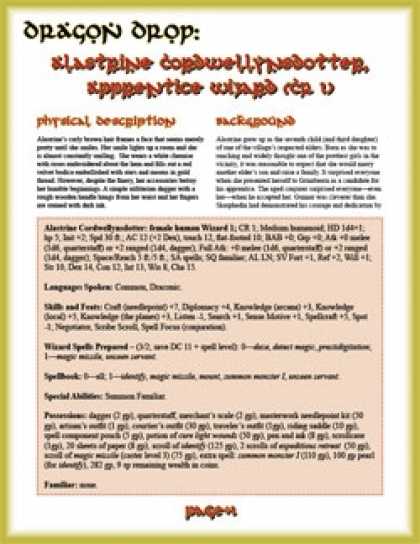 Role Playing Games - Dragon Drop: Wizards 1-5