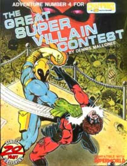 Role Playing Games - Great Super Villain Contest: Champions Adventure #4