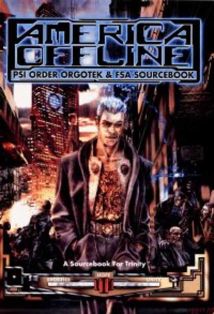 Role Playing Games - America Offline: Psi Order Orgotek & FSA Sourcebook
