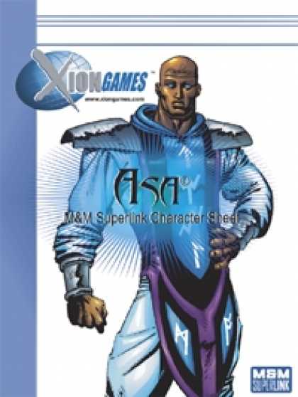 Role Playing Games - Asa? Character Sheet (M&M Superlink)
