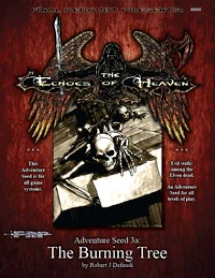 Role Playing Games - Adventure Seed 3a--The Burning Tree