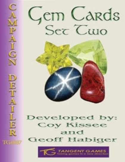 Role Playing Games - Gem Cards Set Two