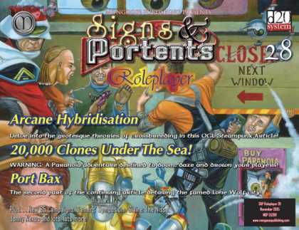 Role Playing Games - Signs & Portents Roleplayer 28