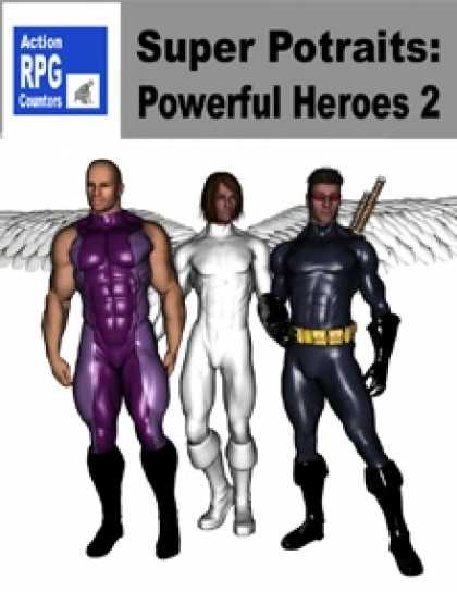 Role Playing Games - Action RPG Counters: Super Portraits: Powerful Heroes 2