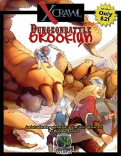 Role Playing Games - Xcrawl: Dungeonbattle Brooklyn (level 1 adventure)