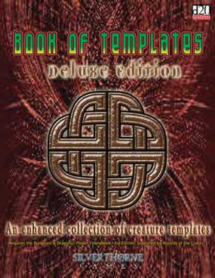 Role Playing Games - Book of Templates - Deluxe Edition