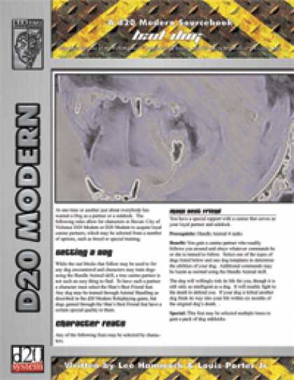 Role Playing Games - Bad Dog