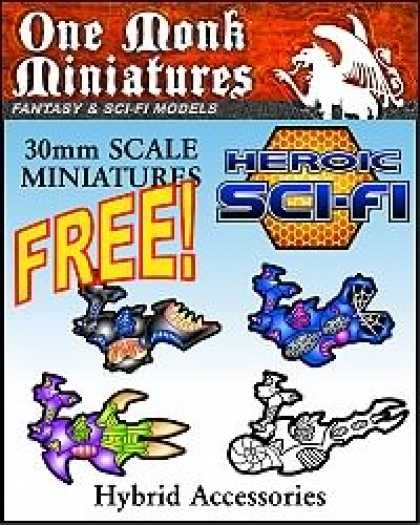 Role Playing Games - Heroic Sci-Fi Alien Hybrid Accessories