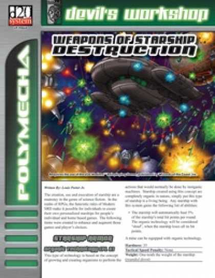 Role Playing Games - Weapons of Starship Destruction