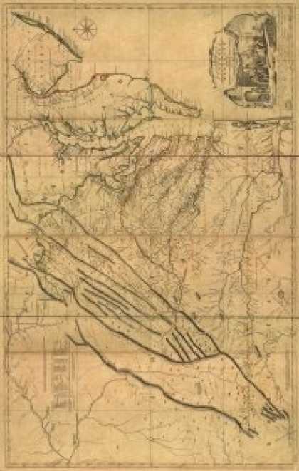 Role Playing Games - Antique Maps IXX - Virginia of the 1700's