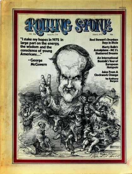 Rolling Stone - George McGovern (illustration)