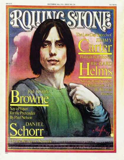 Rolling Stone - Jackson Browne (illustration)