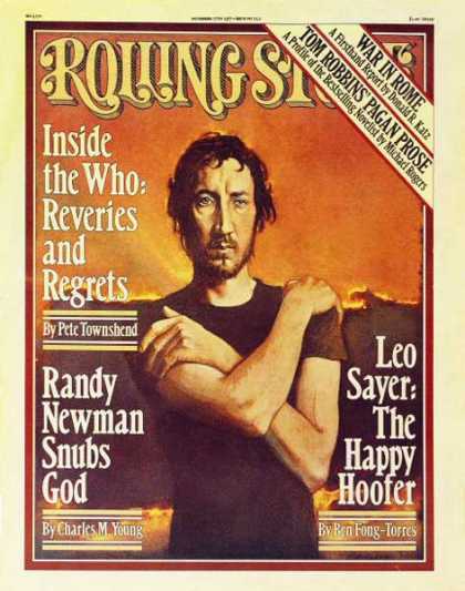 Rolling Stone - Pete Townshend