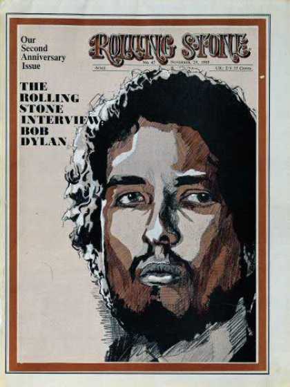 Rolling Stone - Bob Dylan (illustration)