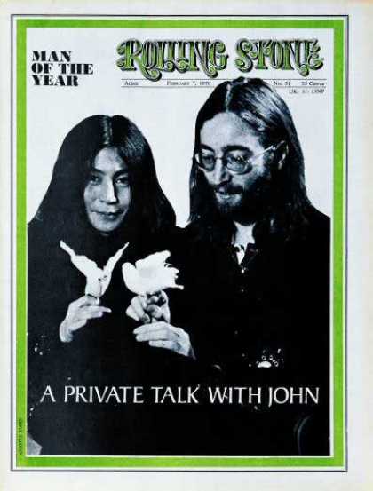 Rolling Stone - John Lennon & Yoko Ono