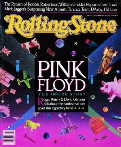 Rolling Stone - Pink Floyd (illustration)