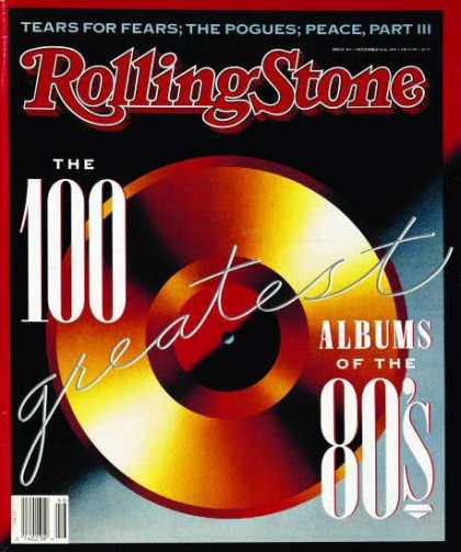 Rolling Stone - 100 Greatest Albums of the 80s