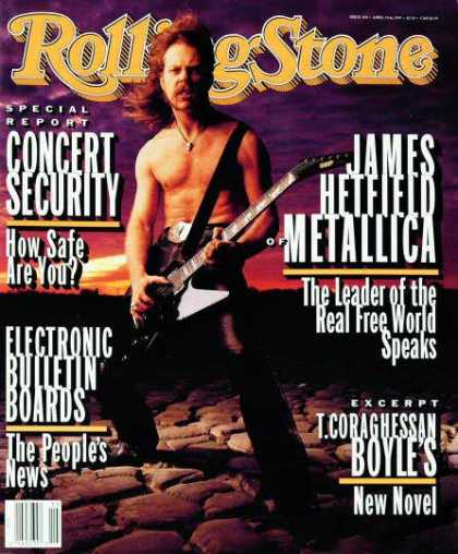 Rolling Stone - James Hetfield