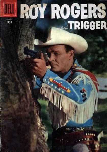 Roy Rogers - Action - Western - Trigger - Dell Roy Rogers Comics 104 - Roy Rogers - Action - Western - Trigger - Dell