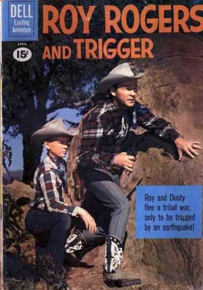 Dell - Exciting Adventure - Roy - Dusty - Tree Roy Rogers Comics 142 - Dell - Exciting Adventure - Roy - Dusty - Tree