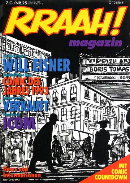 Rraah 25 - Will Eisner - Comics - Icom - Art - Comics Des Jahres