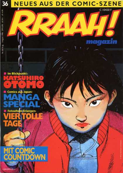 Rraah 35 - German Comic - Katsuhiro Otomo - Otomo - Neus Aus Der Comic-szene - German Comic Magazine