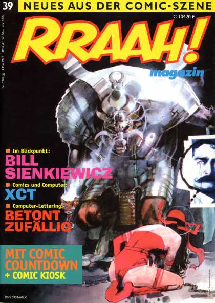 Rraah 38 - Monster - Bill Sienkiewicz - Xct - Chain - Mit Comic Countdown