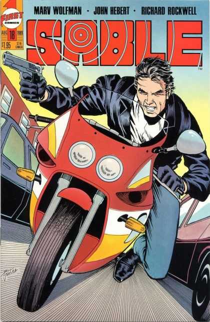 Sable 18 - First - Marv Wolfman - John Hebert - Richard Rockwell - Motorcycle