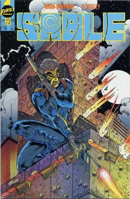 Sable 23 - Firing - Gun - Villian - War - Soldier