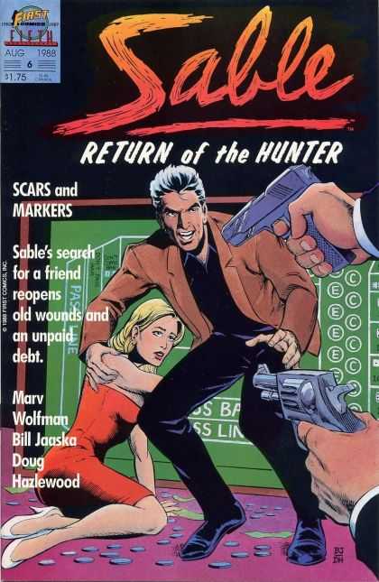 Sable 6 - Return Of The Hunter - Scars And Markers - Wolfman - Gun - Old Wounds And Unpaid Debt