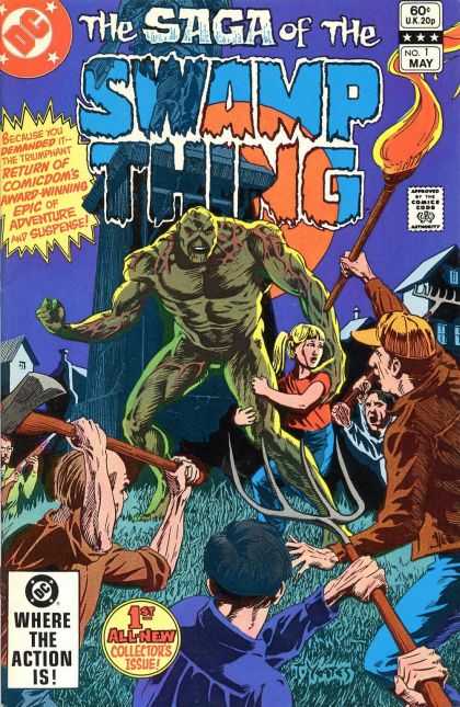 Saga of the Swamp Thing 1 - Thomas Yeates