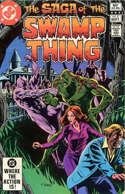 Saga of the Swamp Thing 5 - Thomas Yeates