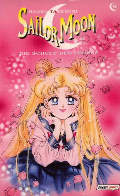 Sailor Moon 8 - Sailor Moon - Moon - Pink - Girl - Naoko