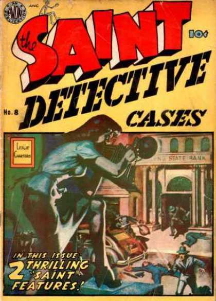 Saint 8 - Bank Robbery - Detective Cases - Thugs - Woman - Escape