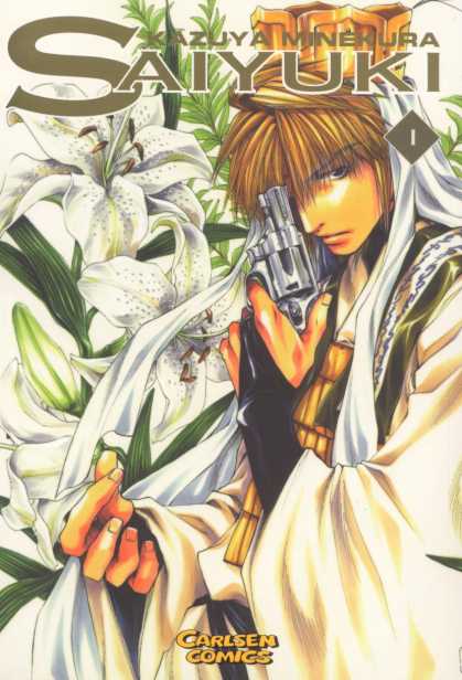 Saiyuki 1 - Gun - Art - Kimono - Manga - Carlsen Comics