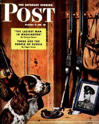 Saturday Evening Post - 1942-12-12: Patient Dog (John Atherton)