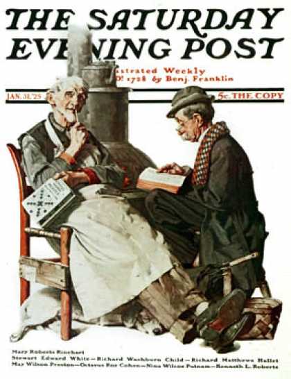 Saturday Evening Post - 1925-01-31 (Norman Rockwell)