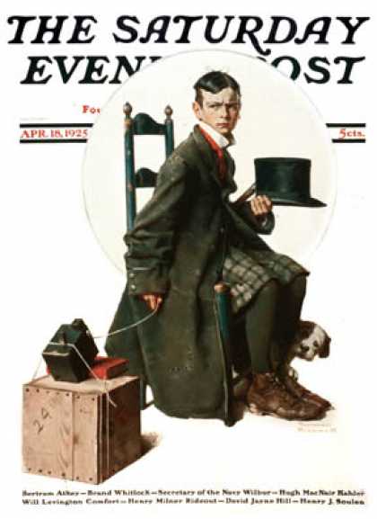 Saturday Evening Post - 1925-04-18 (Norman Rockwell)