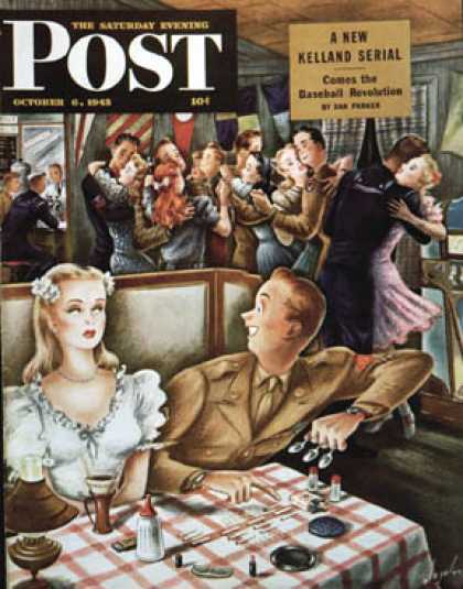 Saturday Evening Post - 1945-10-06: War Stories (Constantin Alajalov)