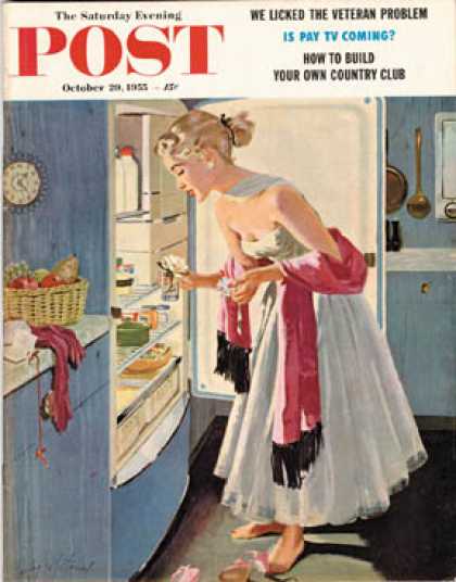 Saturday Evening Post - 1955-10-29: Prom Momento (M. Coburn Whitmore)