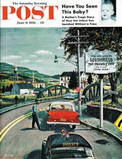 Saturday Evening Post - 1956-06-09: Friendly City (Ben Kimberly Prins)