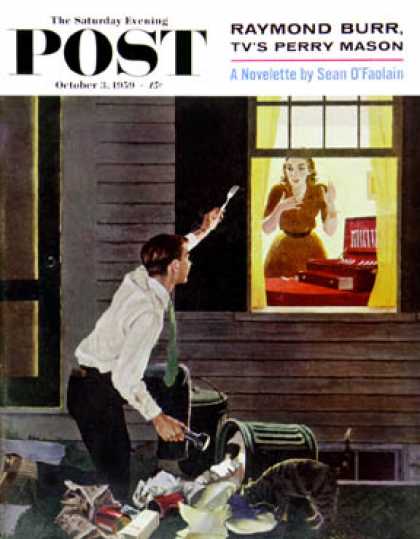Saturday Evening Post - 1959-10-03: Finding the Fork (George Hughes)