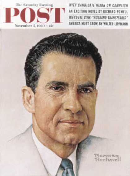 Saturday Evening Post - 1960-11-05: Richard Milhouse Nixon (Norman Rockwell)