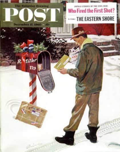 Saturday Evening Post - 1960-12-17: Merry Christmas from the IRS (Ben Kimberly Prins)