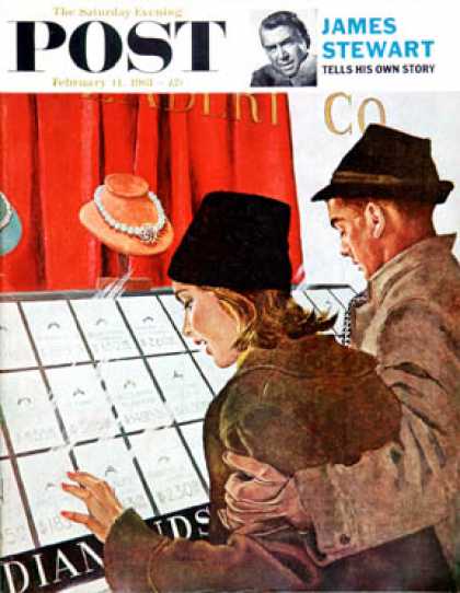 Saturday Evening Post - 1961-02-11: Selecting the Ring (George Hughes)