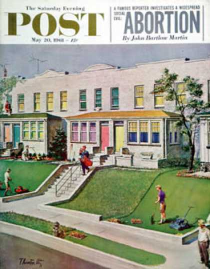 Saturday Evening Post - 1961-05-20: I'd Rather Be Golfing (Thornton Utz)