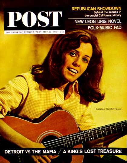Saturday Evening Post - 1964-05-30: Carol Hester (John Launois)