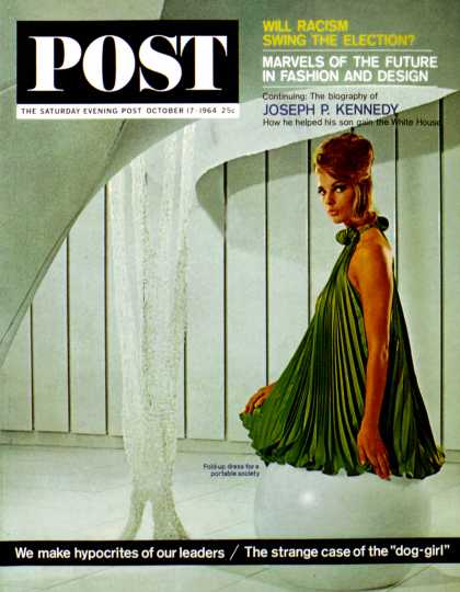 Saturday Evening Post - 1964-10-17: Latest Fashions 1964 (John Launois)