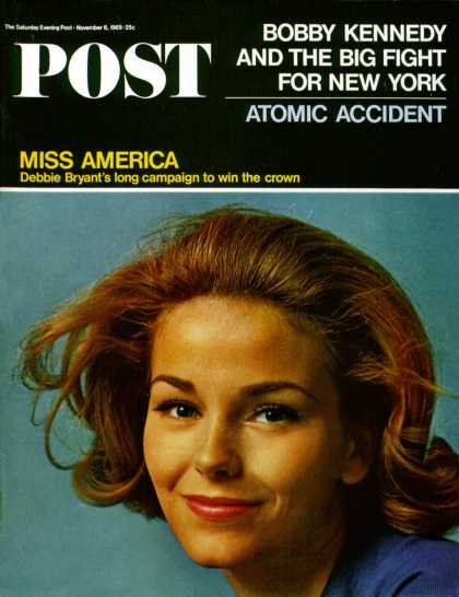Saturday Evening Post - 1965-11-06: Miss America (Len Steckler)